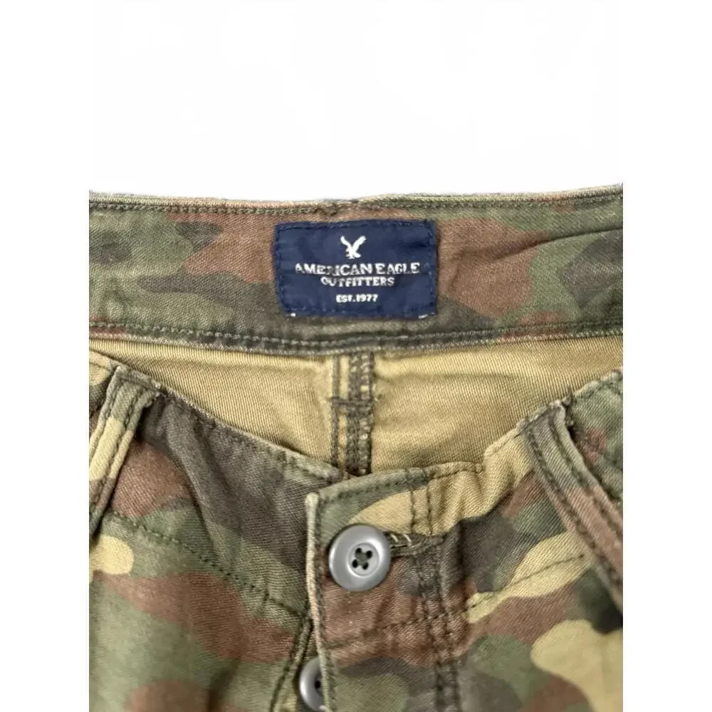 American Eagle Outfitters Women's Mini Low Rise Micro Skirt Y2K 90’s Vibes Sz 0